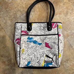 Puma x Mr Doodles shopper bag